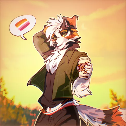 want some coffee? (art by me) by Jinx_Robin