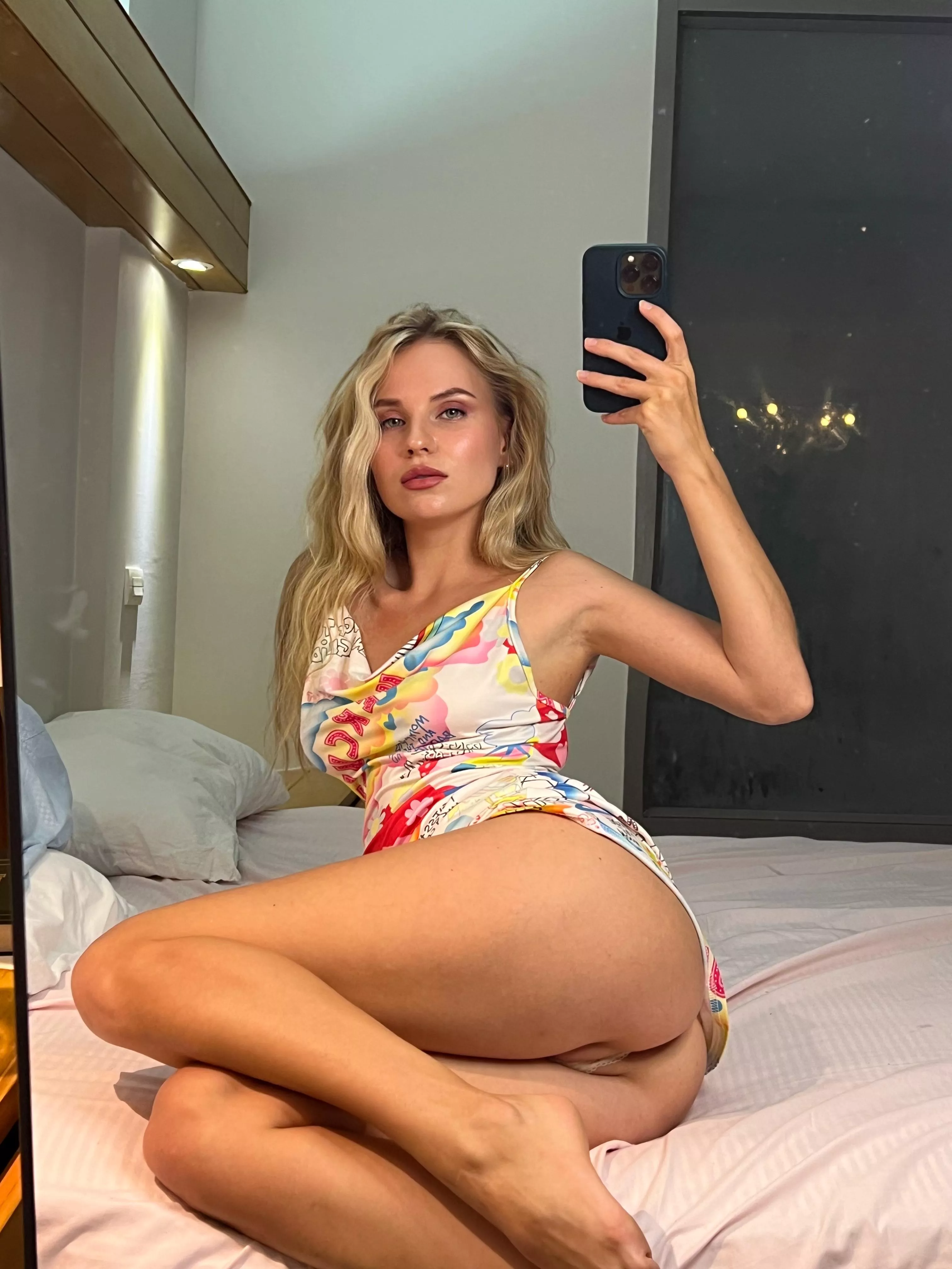 your blonde is waiting for you in bed posted by AngeloHeifa