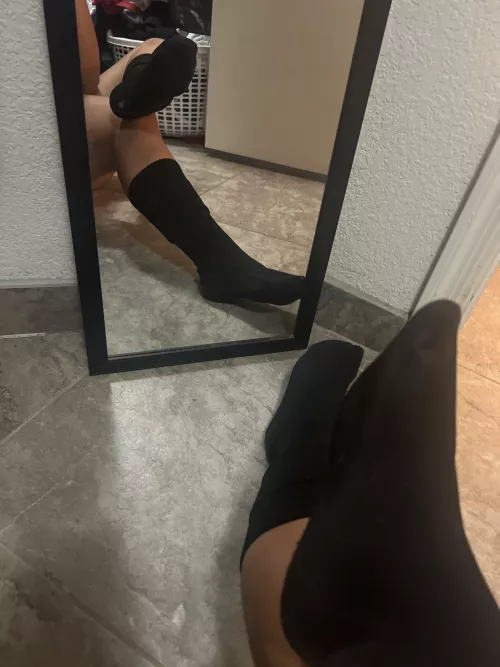 After a long day my socks get so sweaty!  by Venessababe