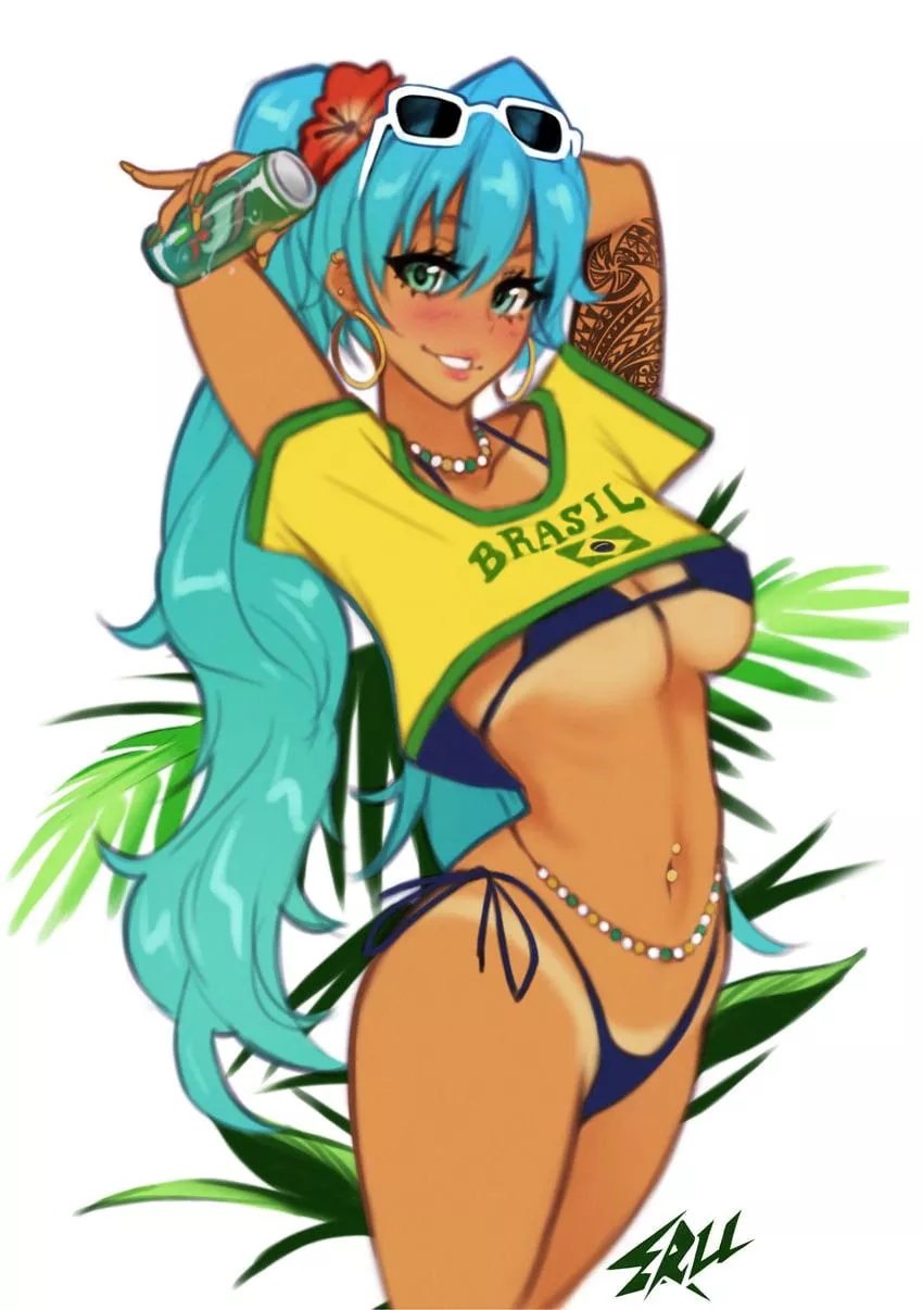 Brazilian miku is so cute  posted by Goonmaxxing69