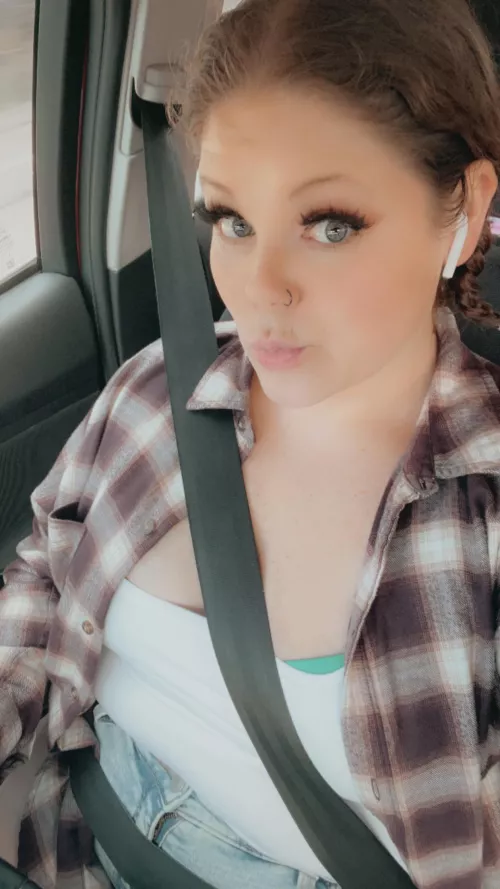 Car selfies are my favorite  by Kindlenark
