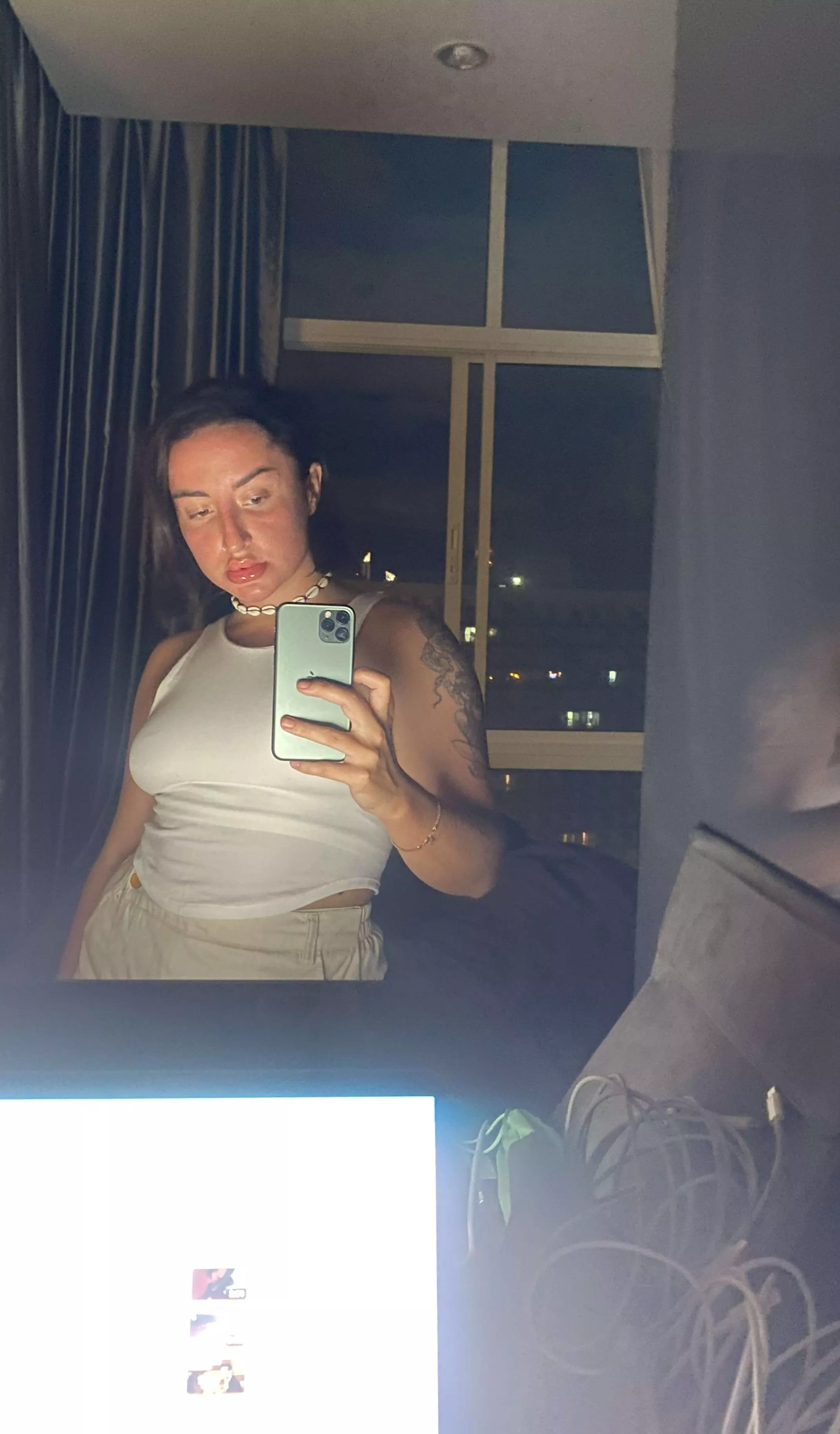 Do you think I look beautiful Or just usually posted by Honey_Pleasure