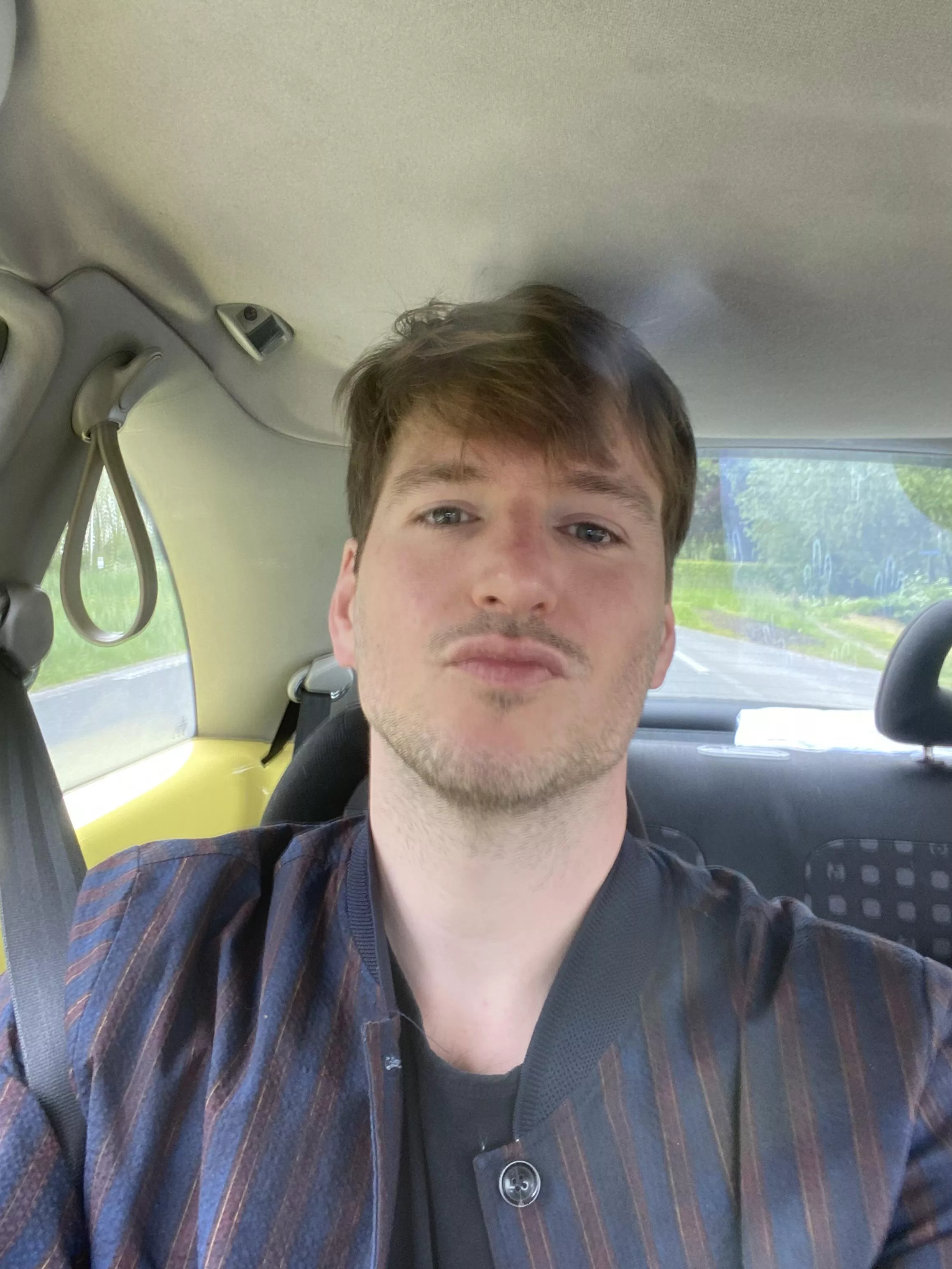 Don’t take selfies while driving 😜  posted by gotsomejuiceyet