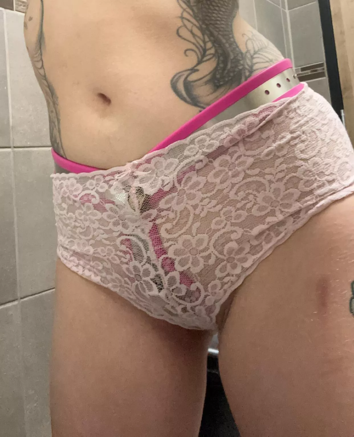 Earned belt at work posted by DaddysKitten0229