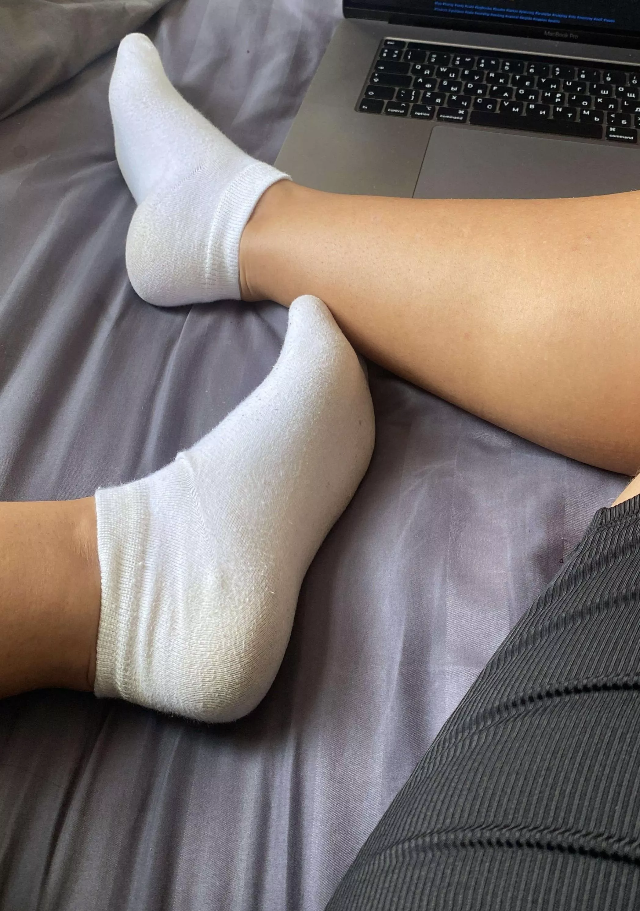 Feet in socks are beautiful posted by Honey_Pleasure