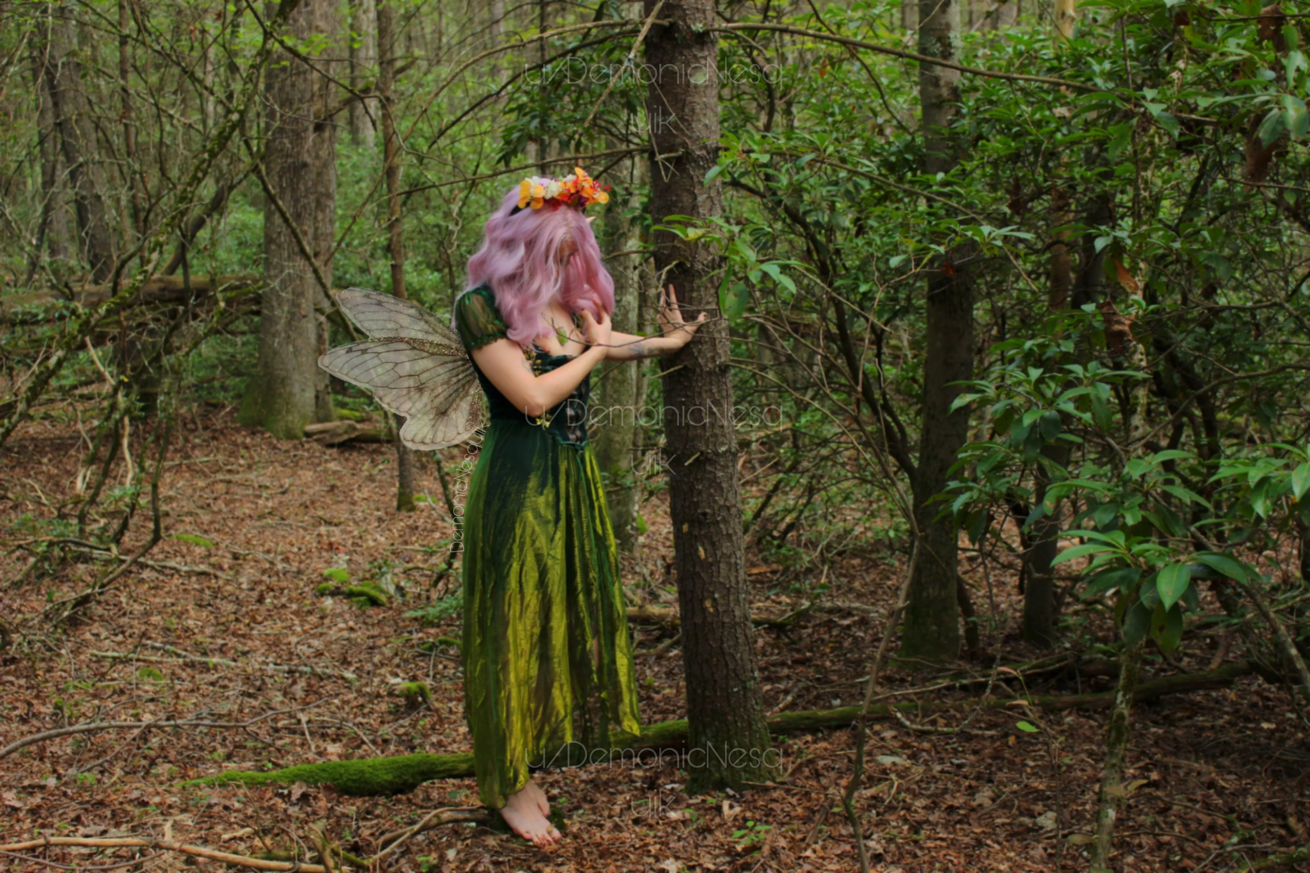 Flashing forest fairy posted by DemonicNesquik