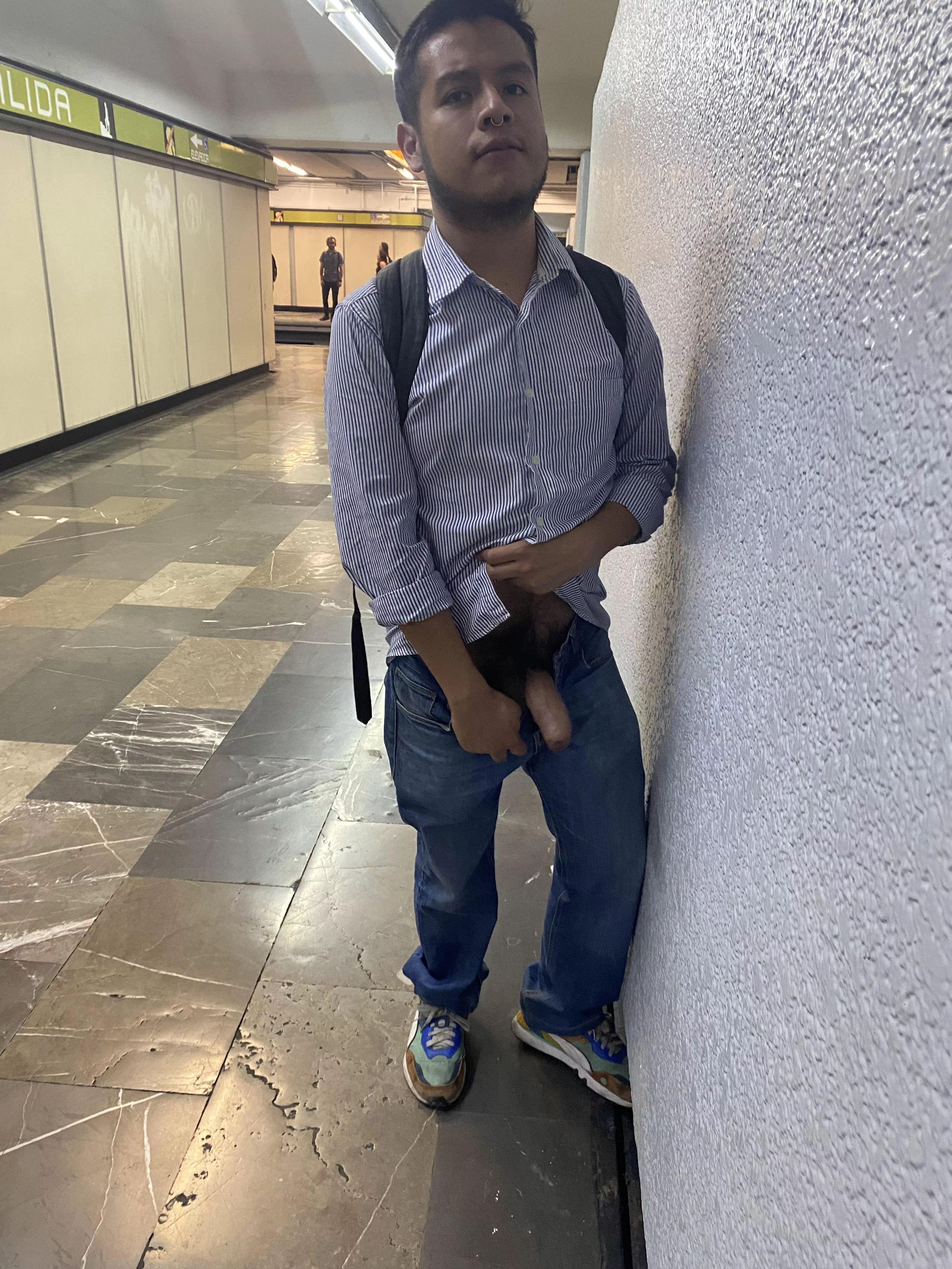 Getting hard in the metro  posted by CamoteThrowaway