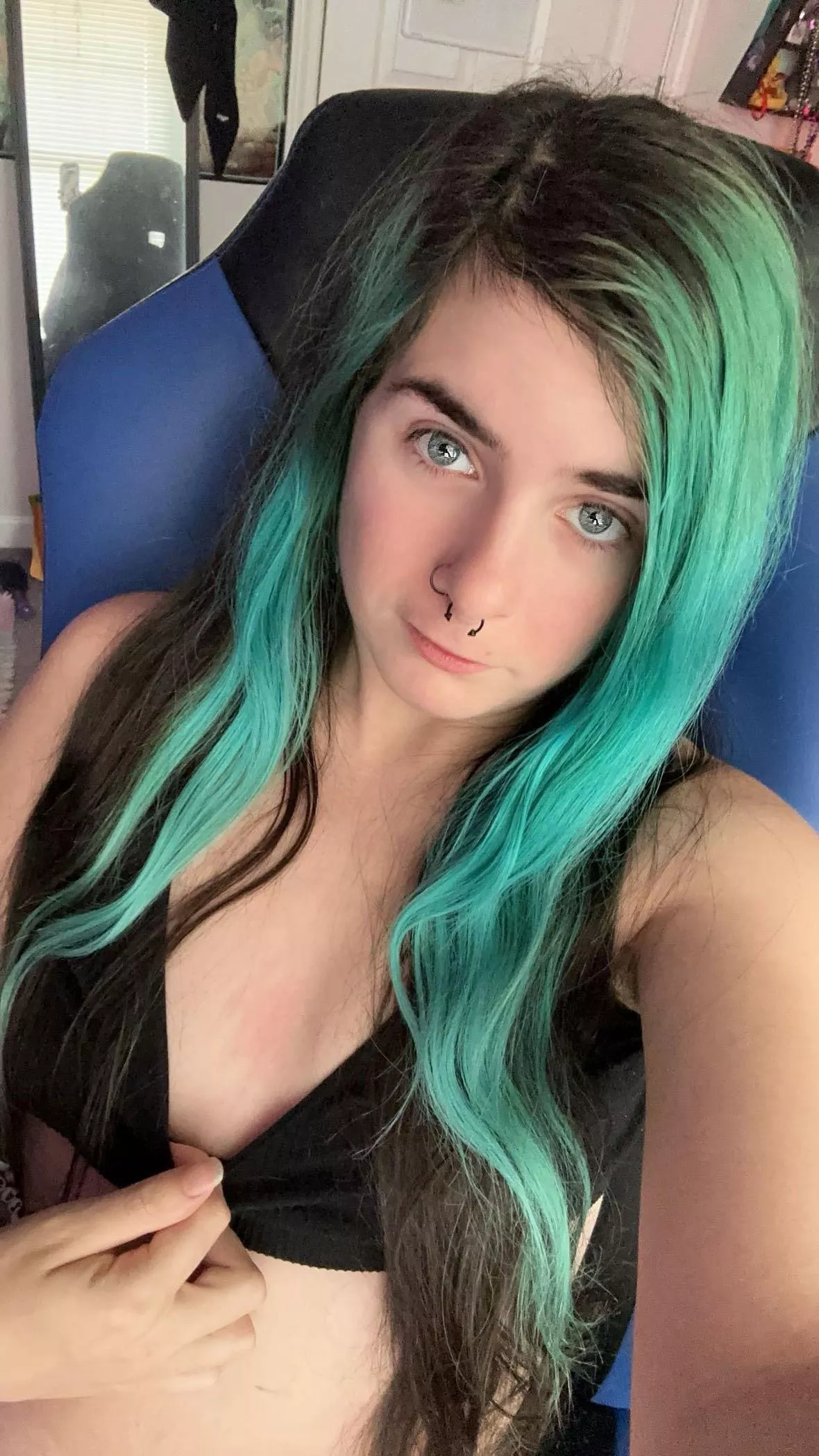 I’m clothed now…but not for long 🤪 posted by LunarBeam22