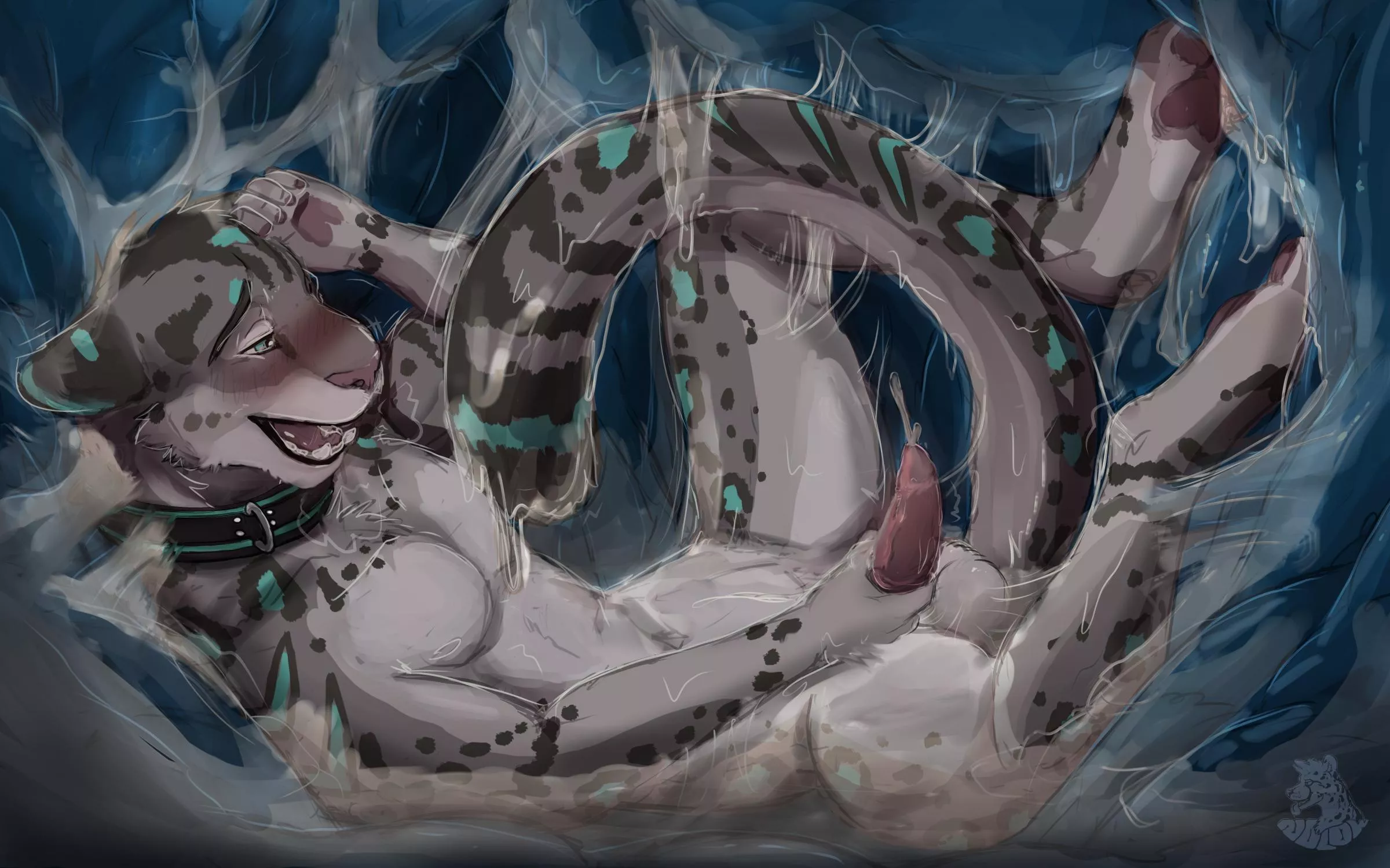 {image} In his lover's loins (Nolow) [furry] [vore] [male] [cock vore] posted by MRWTR_take_lik