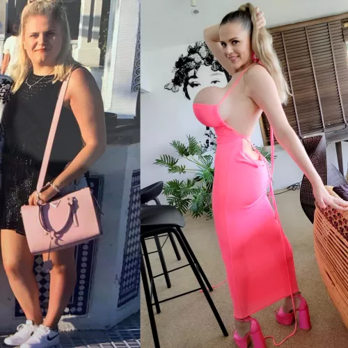 More of my transformation into a bimbo sex doll [oc] by JazmyneDayy