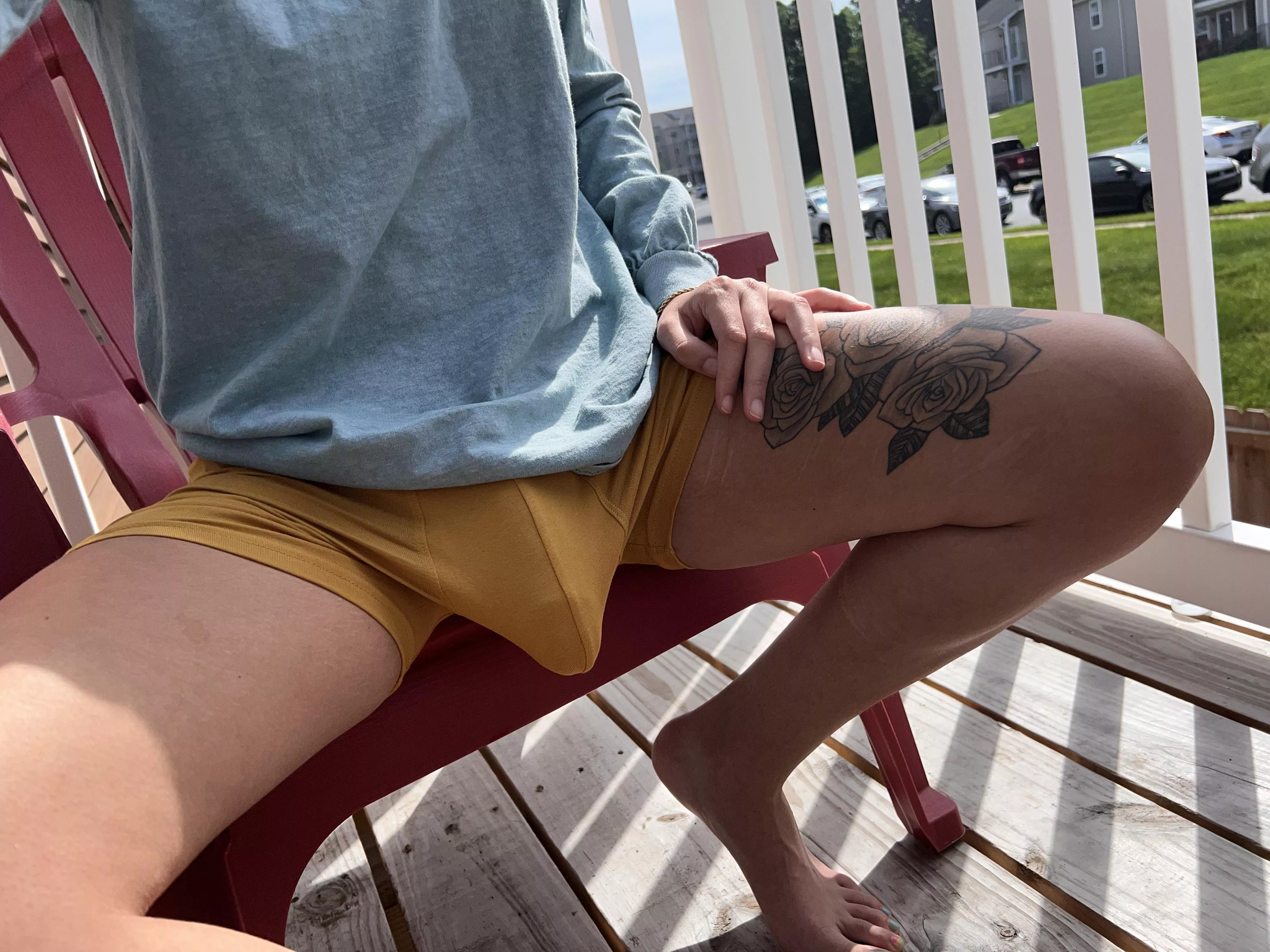 My Bulge 😮‍💨 posted by DaddyRebecca