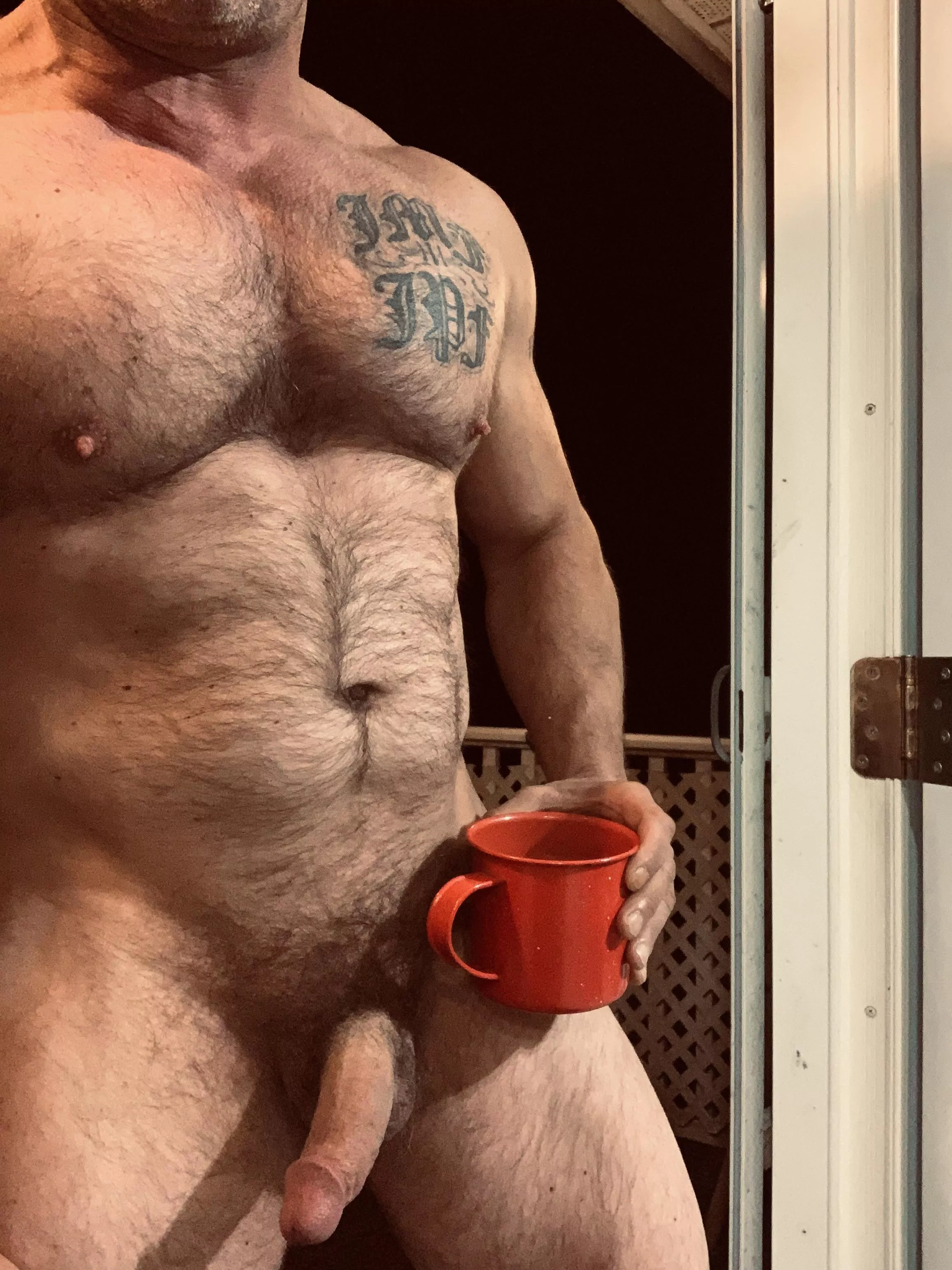 Would you suck my cock while I sip my coffee ☕️ [50] DMs open  posted by Werewolf4949