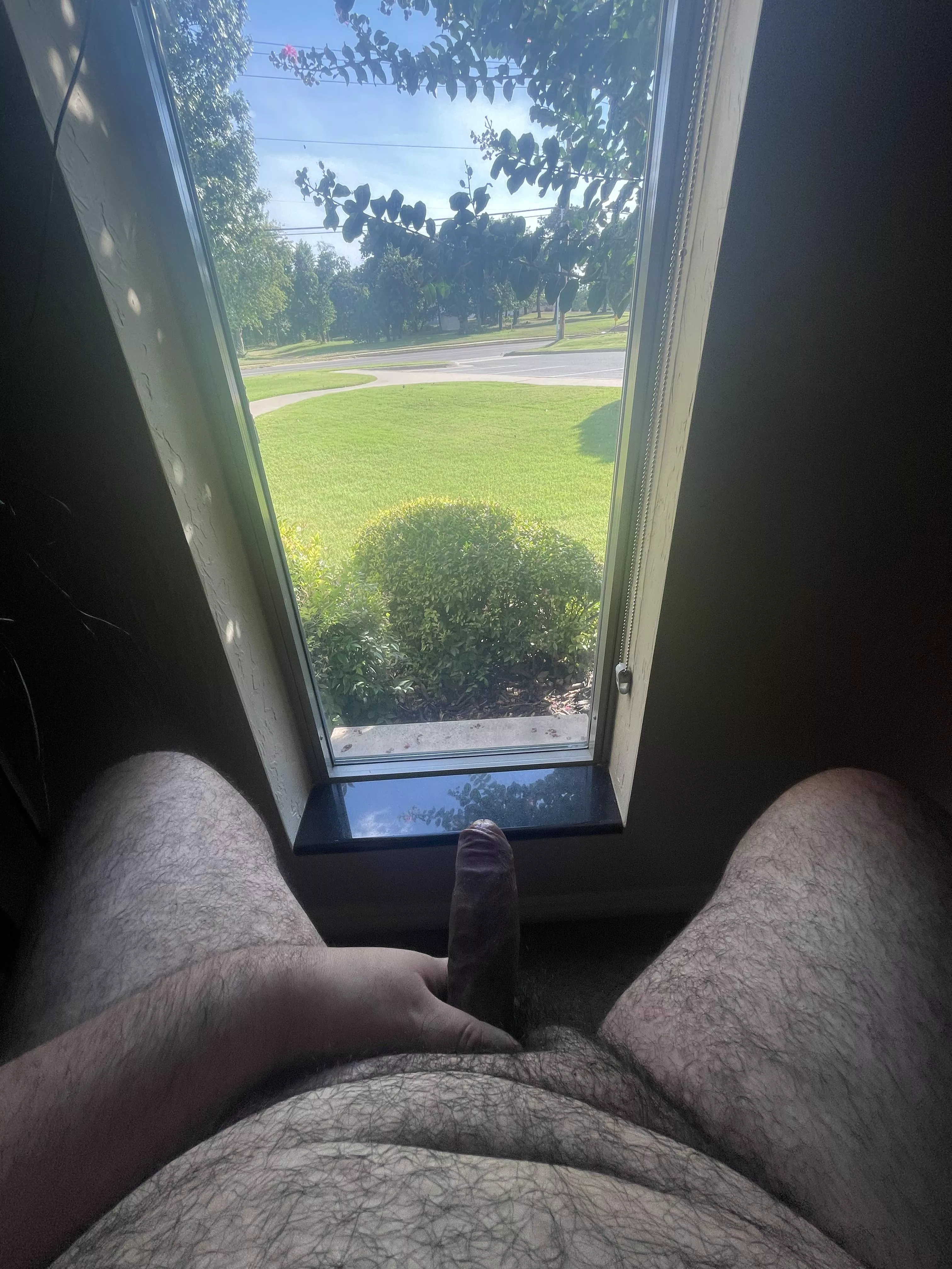 Alone in the office today.  posted by Twistedfuckkk