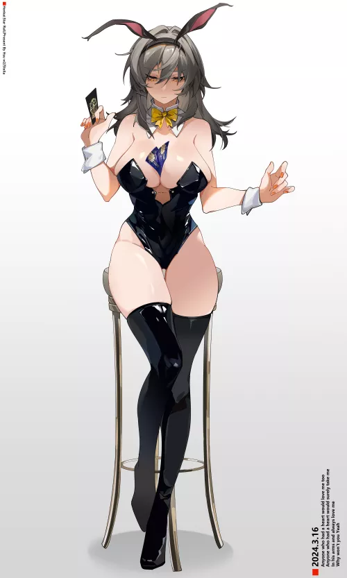 Bunny Stelle [Honkai Star Rail] by CheetahSperm18