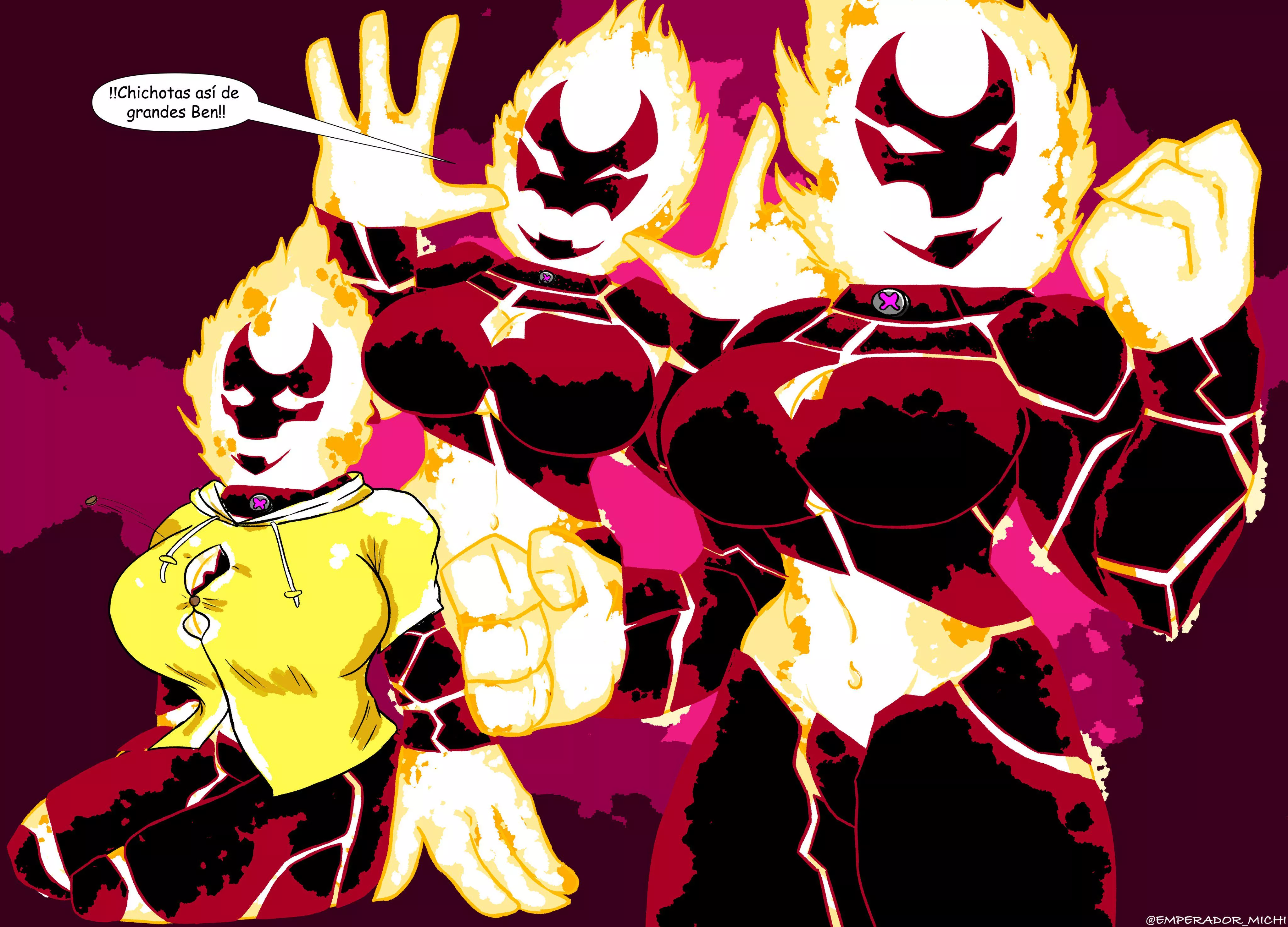 Heatblast 🔥 @Emperador_Michi posted by Kroenen19