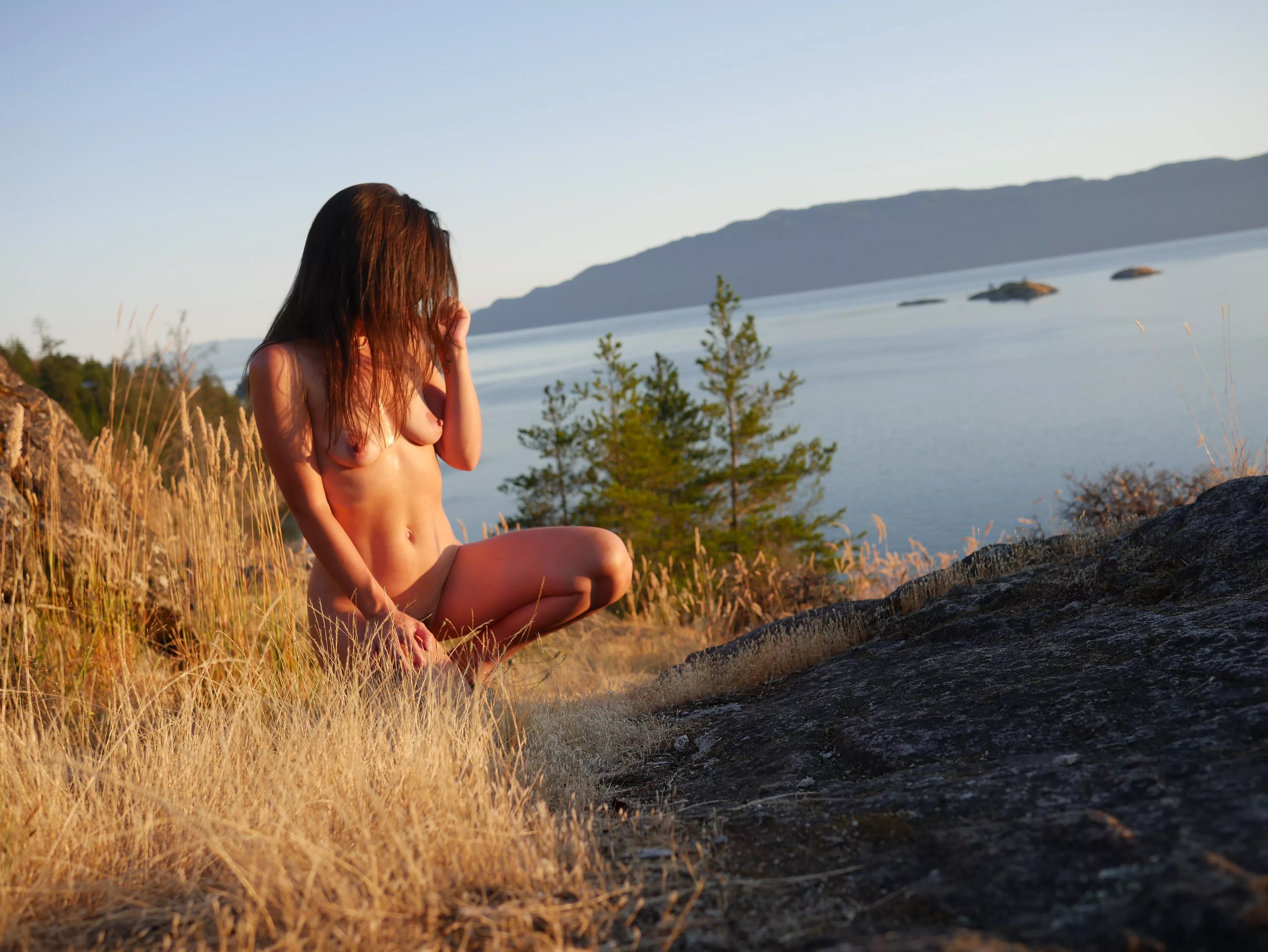 Hiking naked is the best  posted by spread__the__love