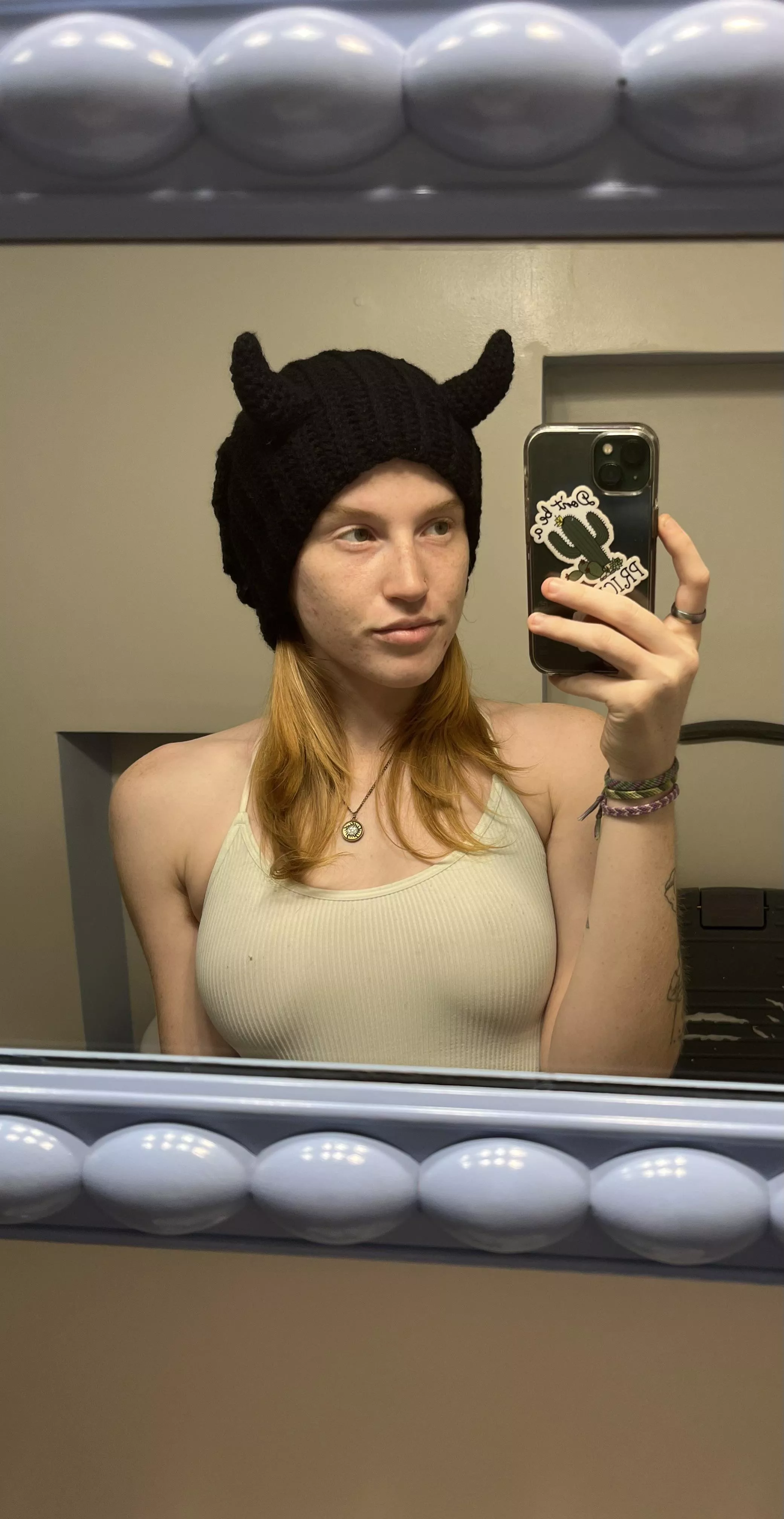 i made this hat! 😈 posted by PaytenPeachy