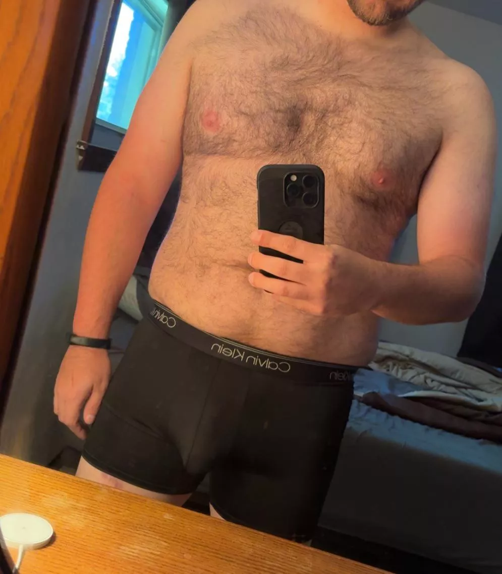 Love my bulge in Calvin’s posted by krisburghpov