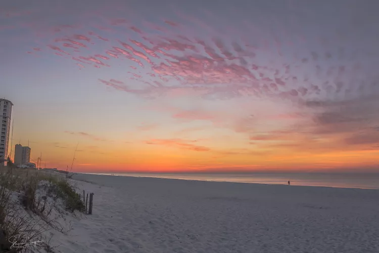Pensacola Beach at Sunrise, Pensacola, Florida.  by BigfootsnameisHarry