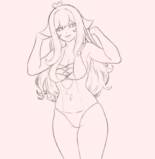 sketch shylily :) by Super_Light_2347