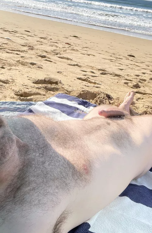 Sunshine, on my boner, makes me happy, like I should be. by _ausotter