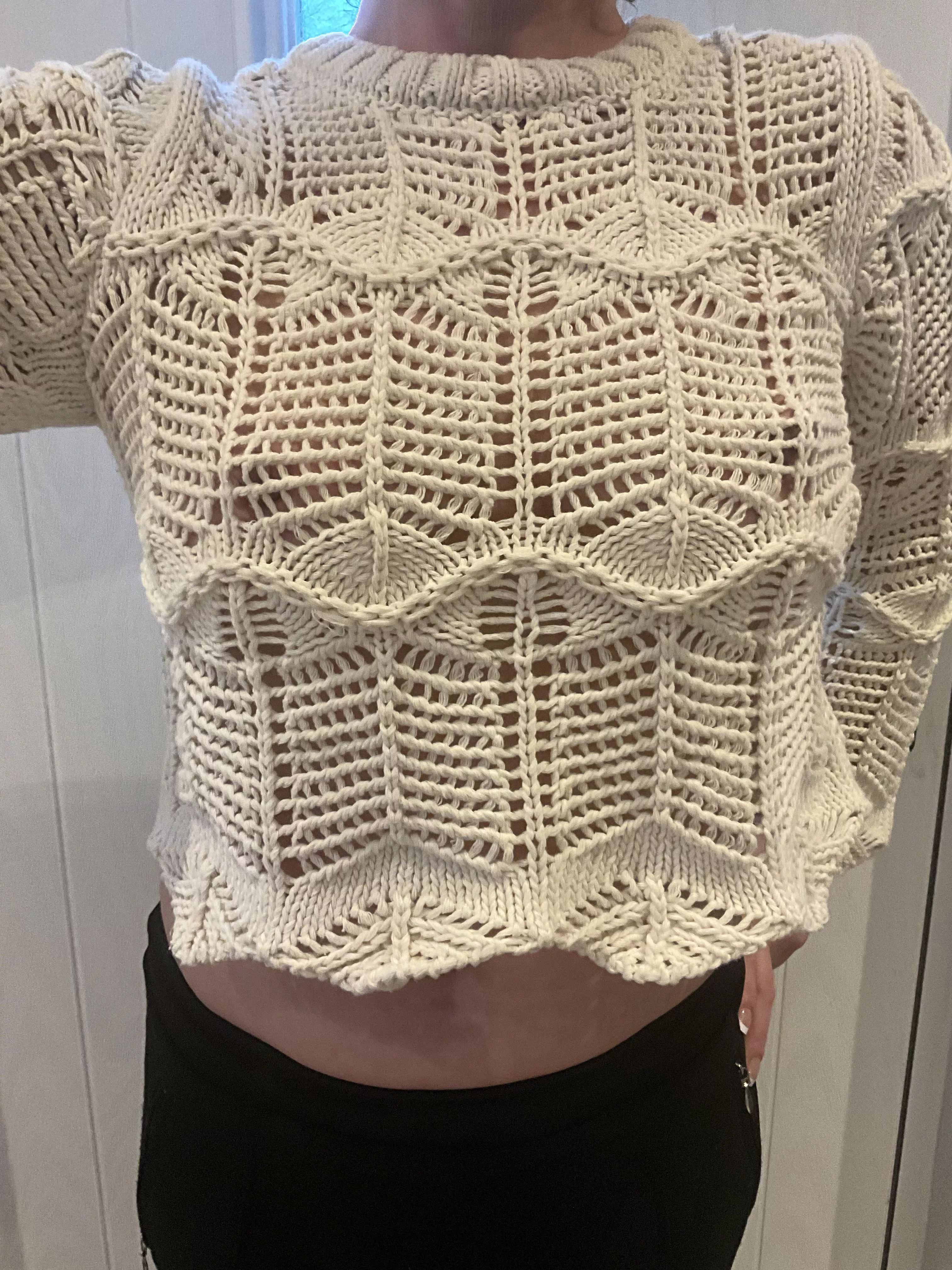 This top is much better without a bra. posted by Zealousideal-Fix-967