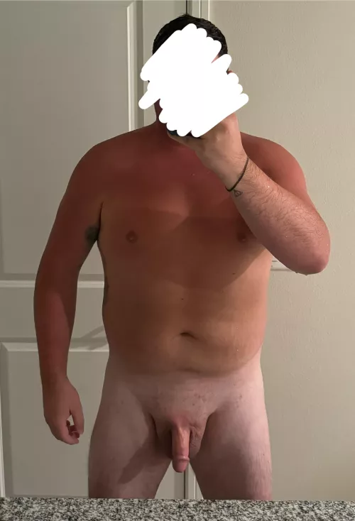 Went to the beach and got fried today!  by Due_Assistance7974