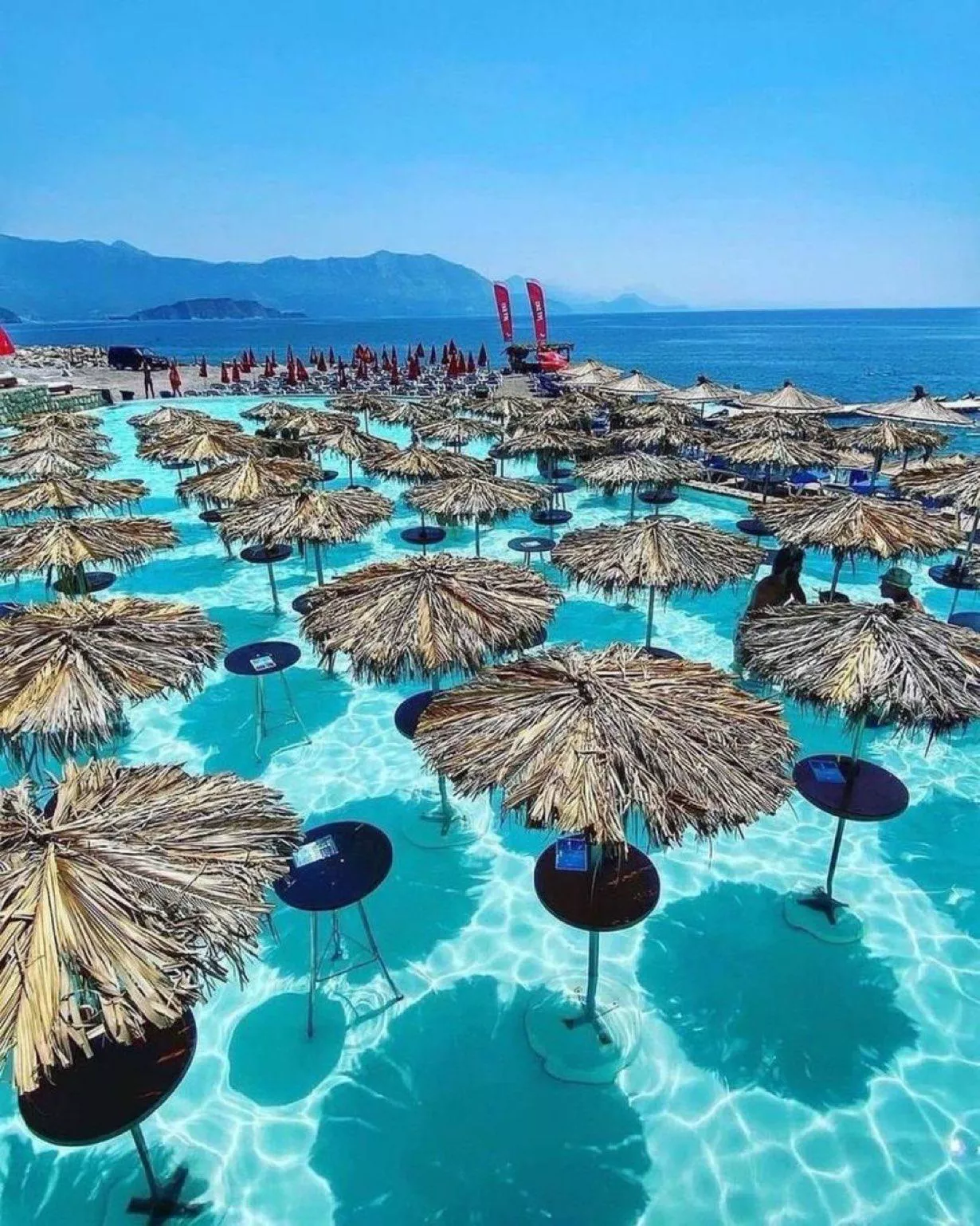 Cocktail Beach in Montenegro. posted by Ahlam_Fahad