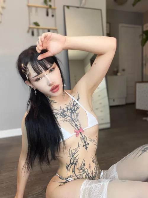 Feeling the cutest with a ponytail by Cyber-goth