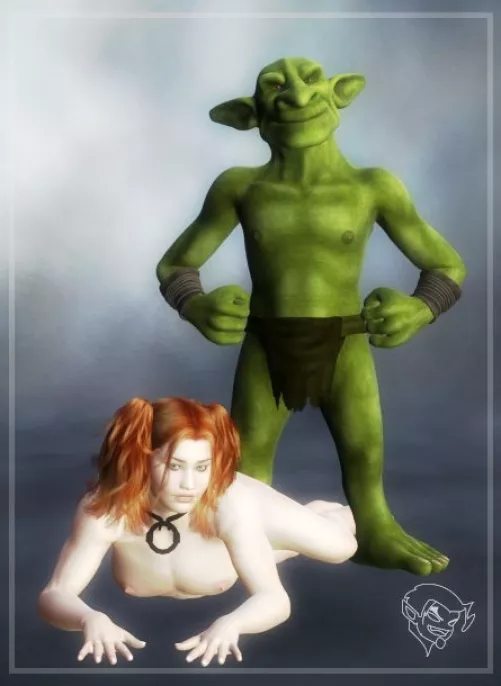 Goblin slave (azatoth) by EnigmusPrime