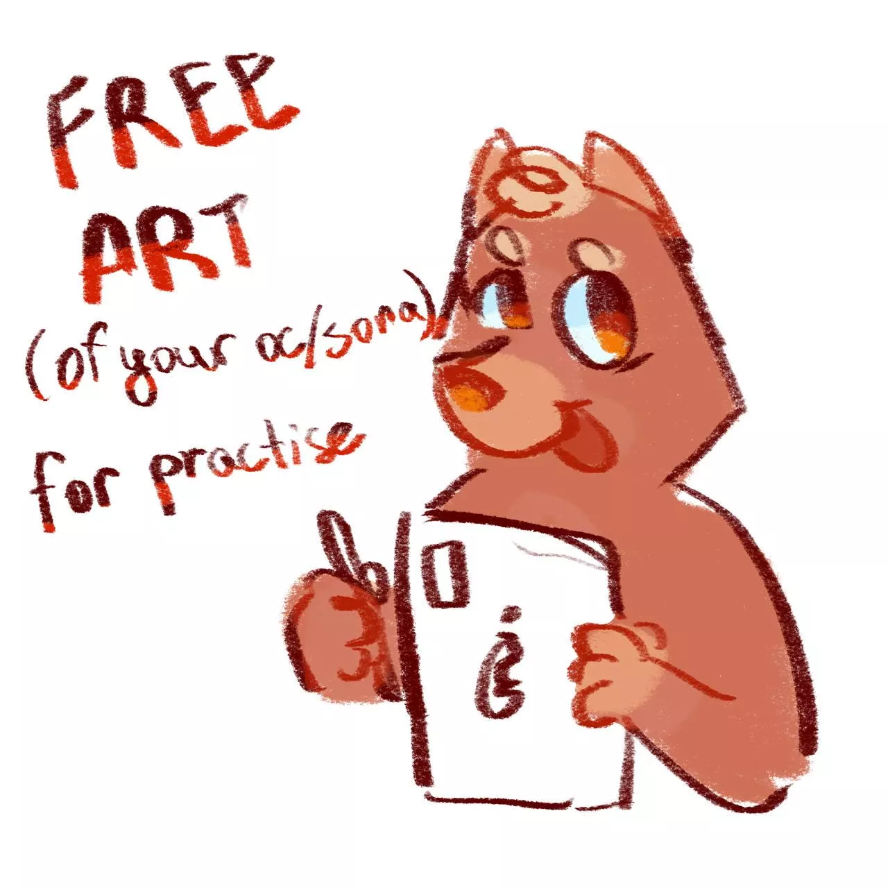 Hey! I'll draw your oc for free ( mote in description) posted by onixile15