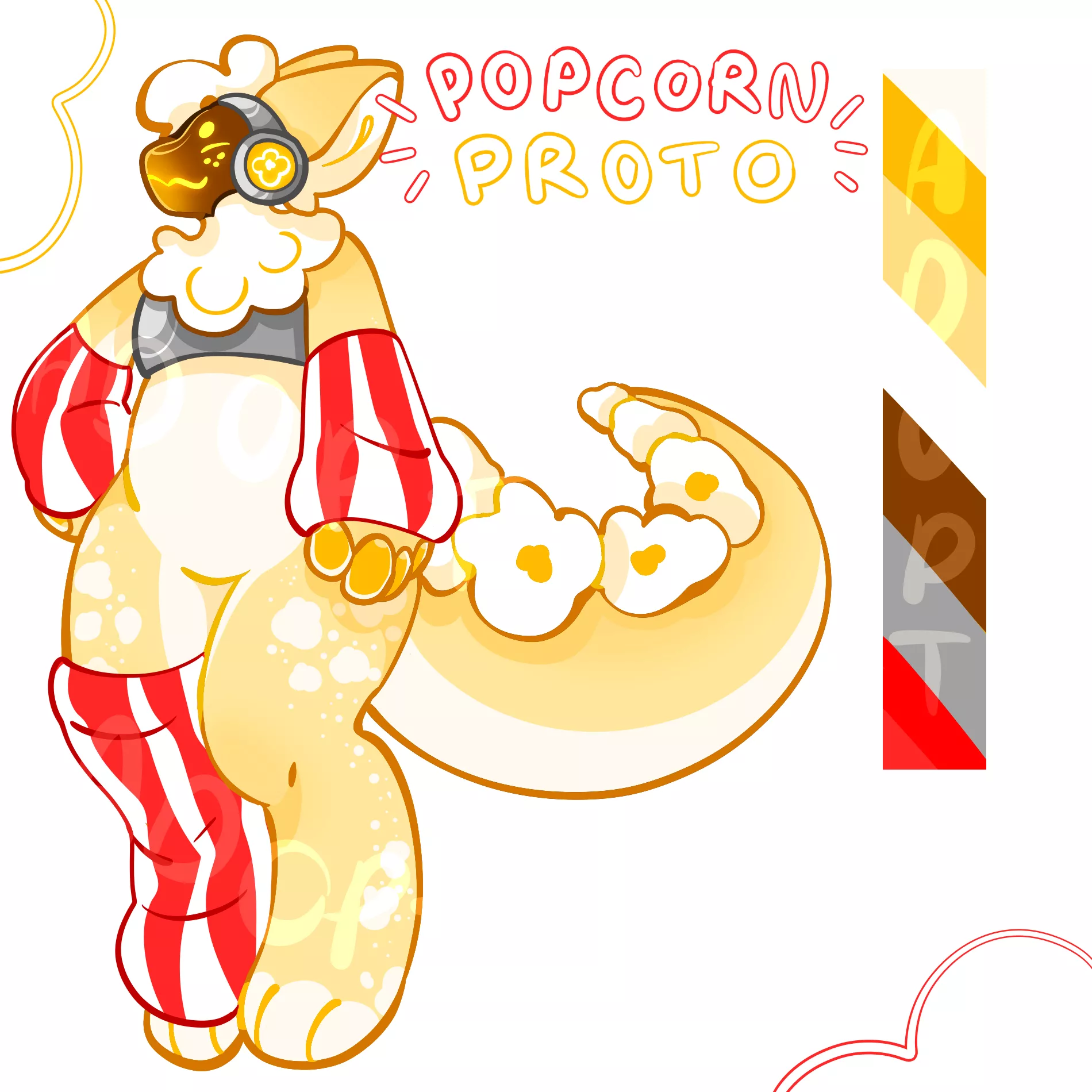 It was just a silly idea I had, and they're available for adoption! 🍿 posted by andyarttz