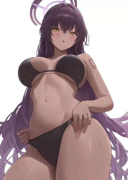 Karin looking good wearing black by marxsander2016