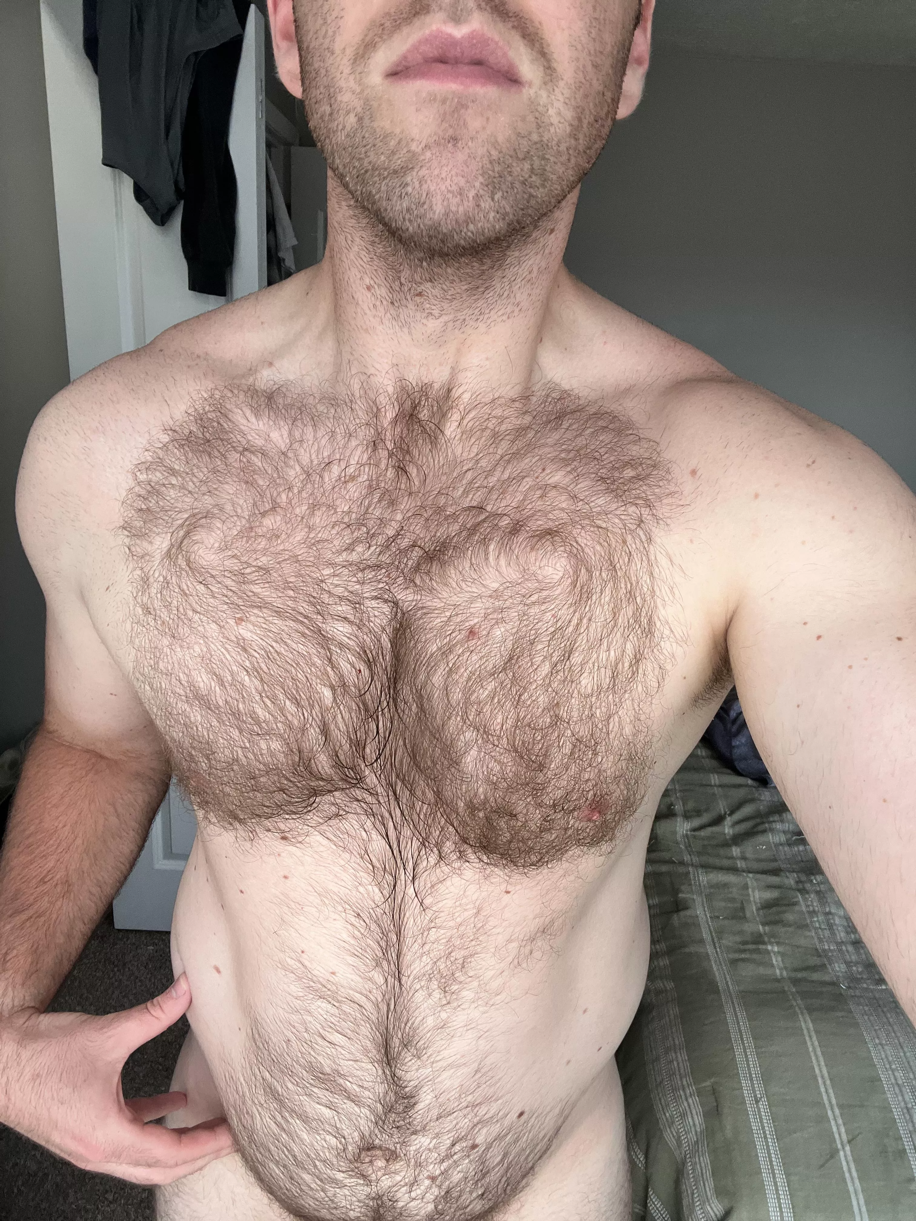 Maybe I’ll go full frontal next. Thoughts? posted by CaramelFun9073