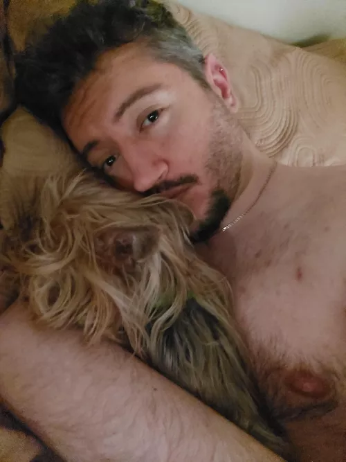 Nothing like a nap with my baby girl 🥰 by Turbulent-Wolf-6693