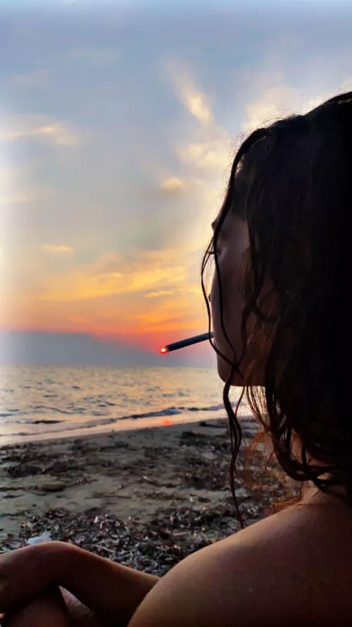 Sunset cigarette  by Reasonable-You-4437