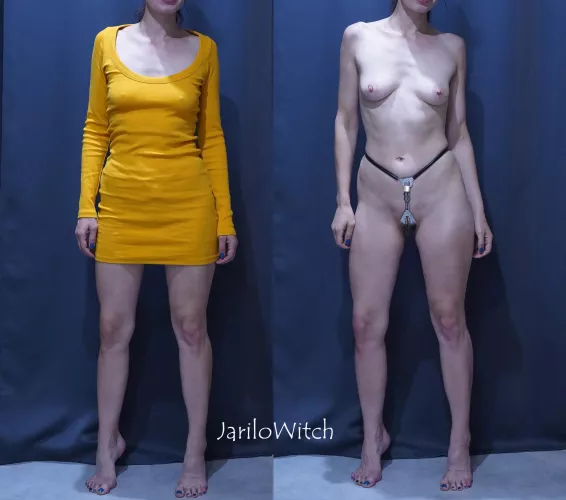 Would you notice I'm wearing it if you met me shopping for groceries? [f] by Jarilo_slave