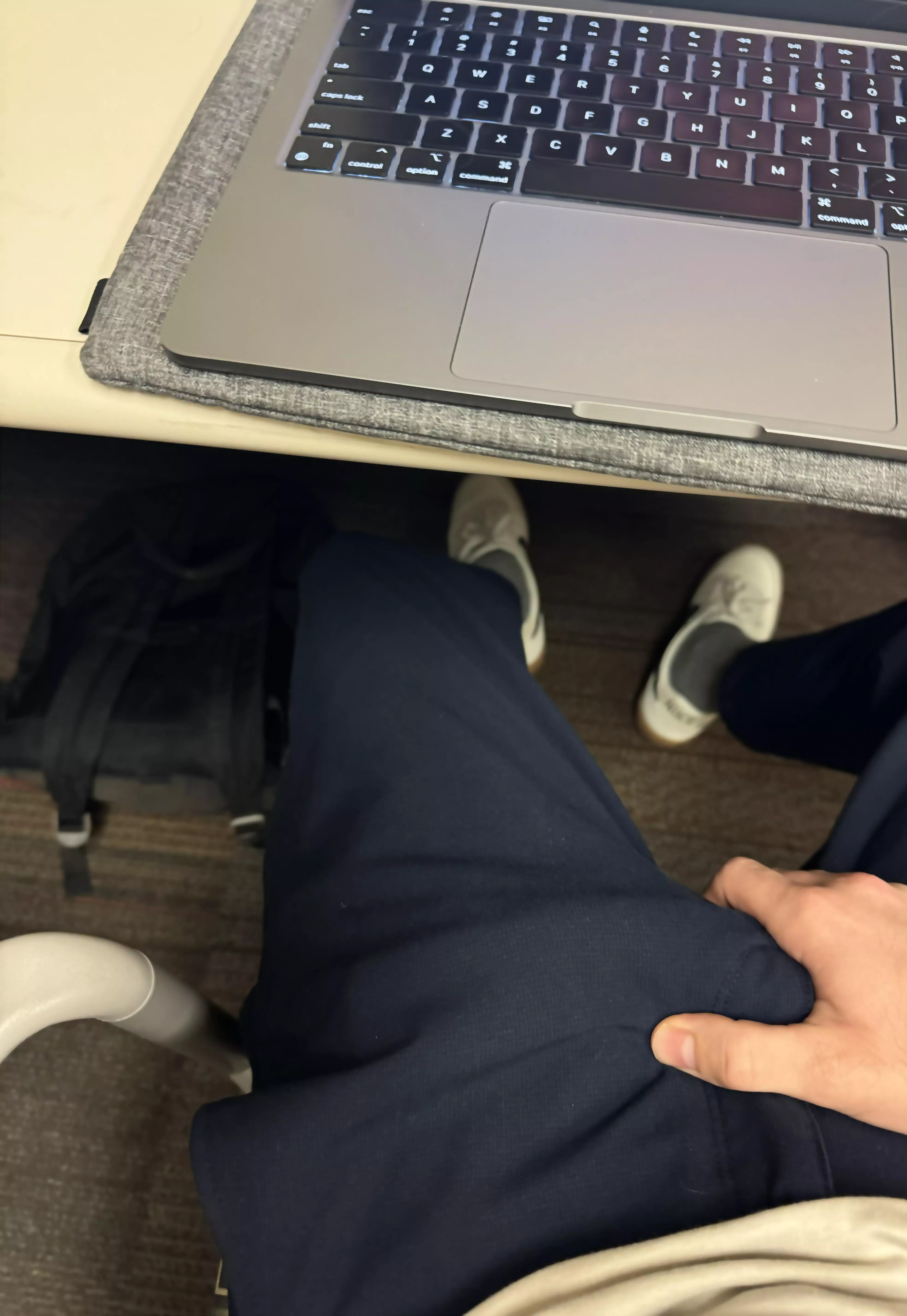 (21) Horny asf at work. Should I get it out here or wait until I get home?  posted by no_artichoke1365