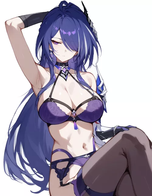 Acheron [Honkai Star Rail] by CheetahSperm18