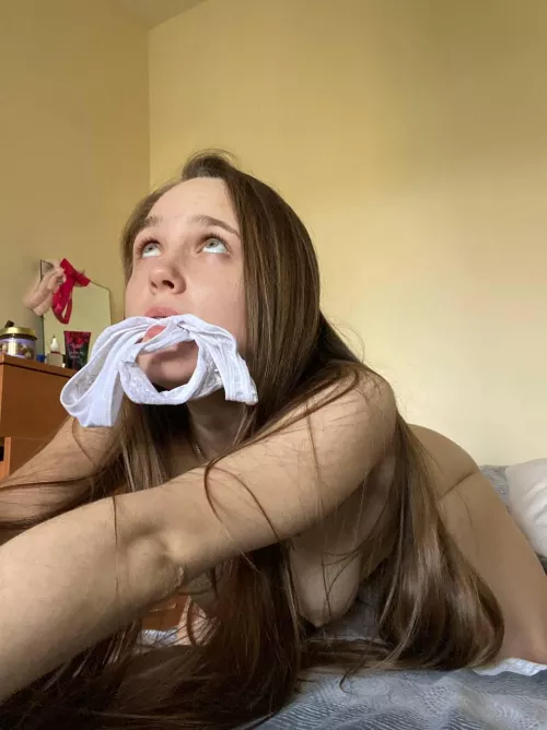 As you asked, they are in my mouth. by yourelovelygirl