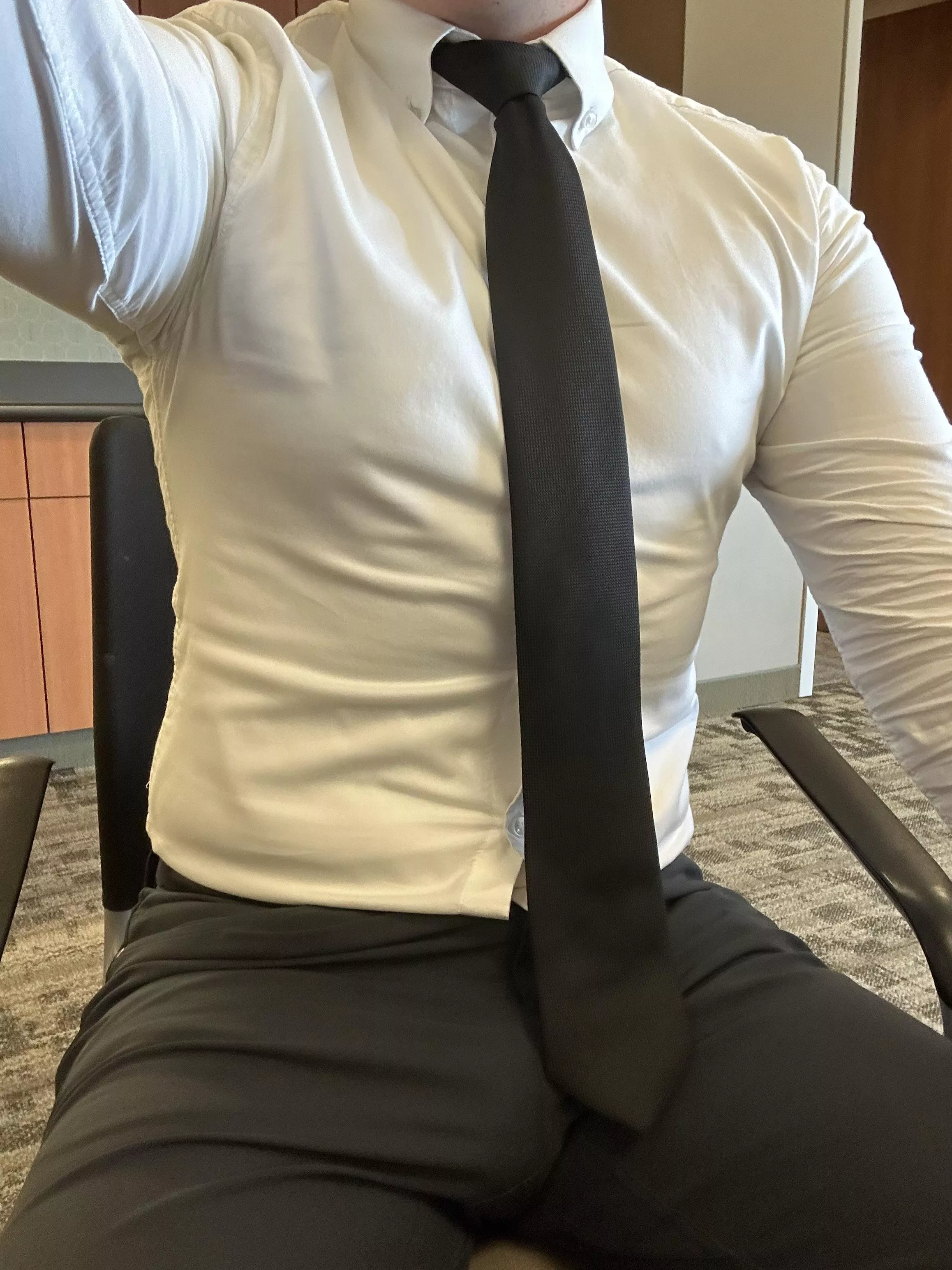 Back at the office. Stare at it 👀 (30) posted by midwestcorporatebro