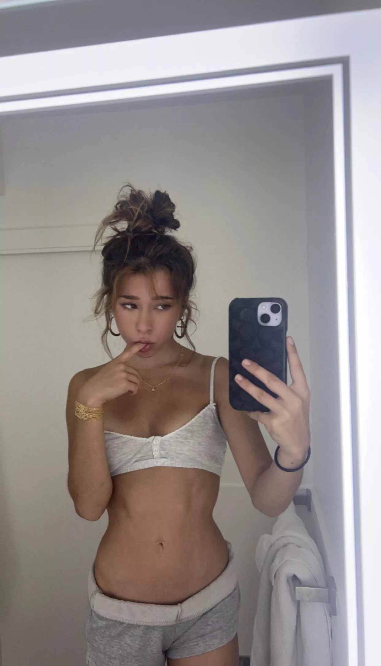 Bouta hop in the shower 🙈 posted by Altheavalenti