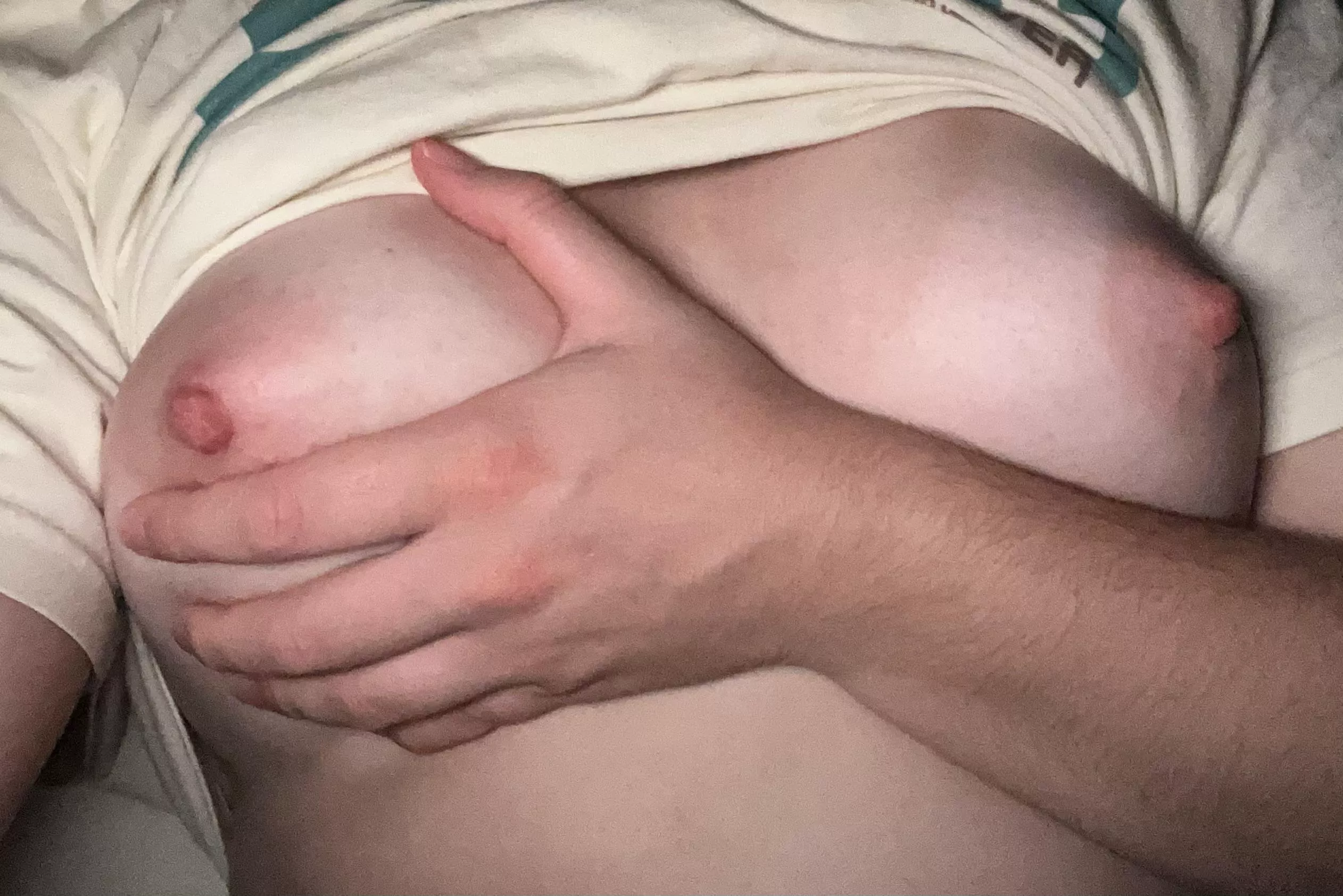 Can’t stop touching them tonight (26F) posted by smalltitticommittee