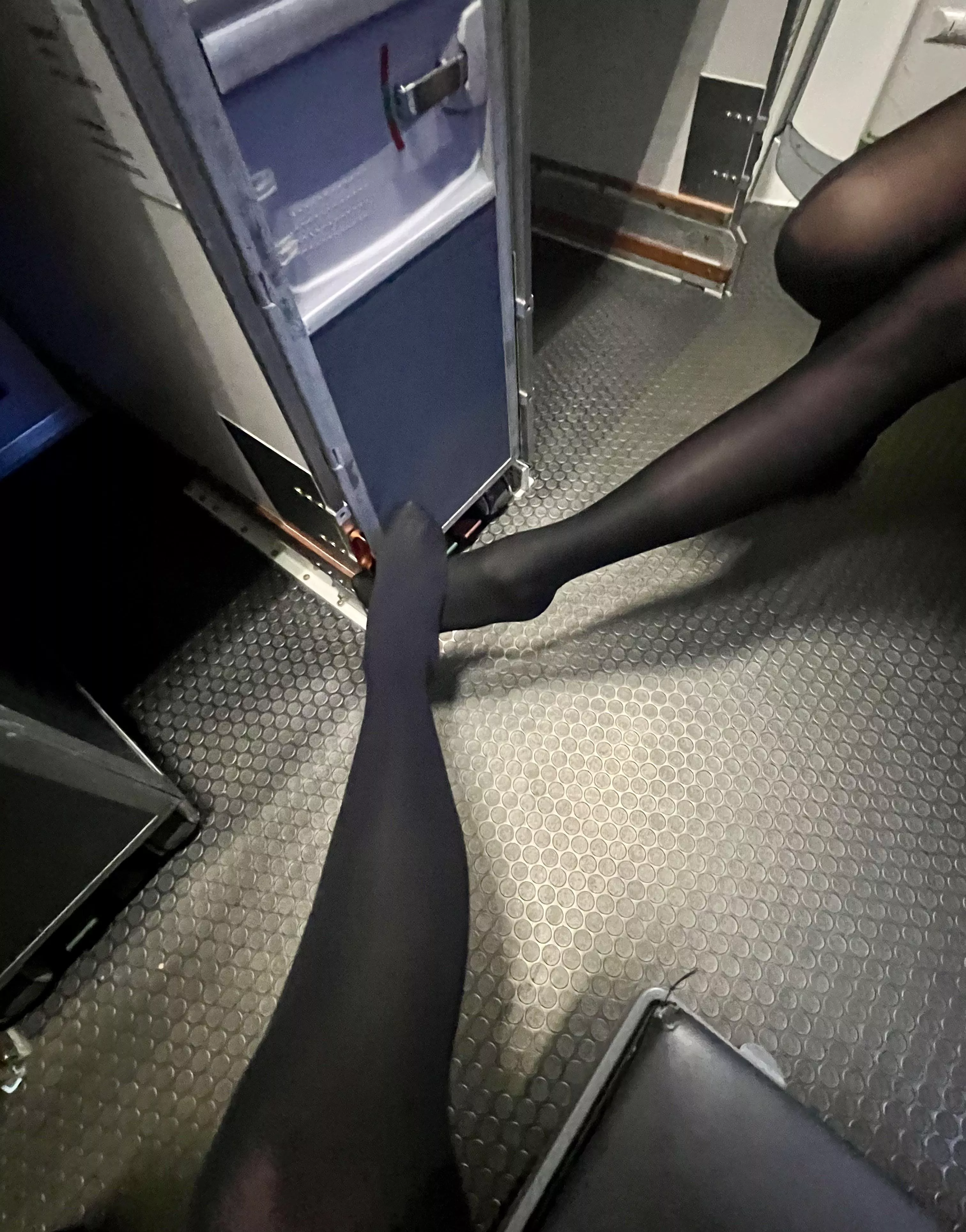 Feet playing on duty  posted by 10kfeet