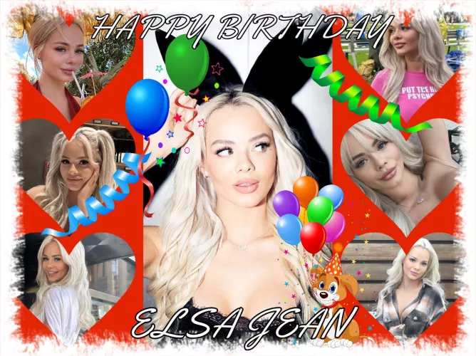Happy birthday Elsa Jean by clayvan9