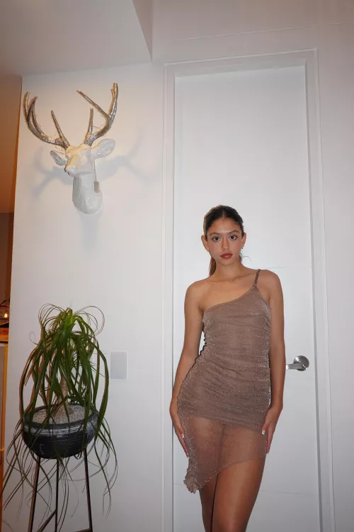 how nice it is to have such a tight dress by HuckleberrySavings69