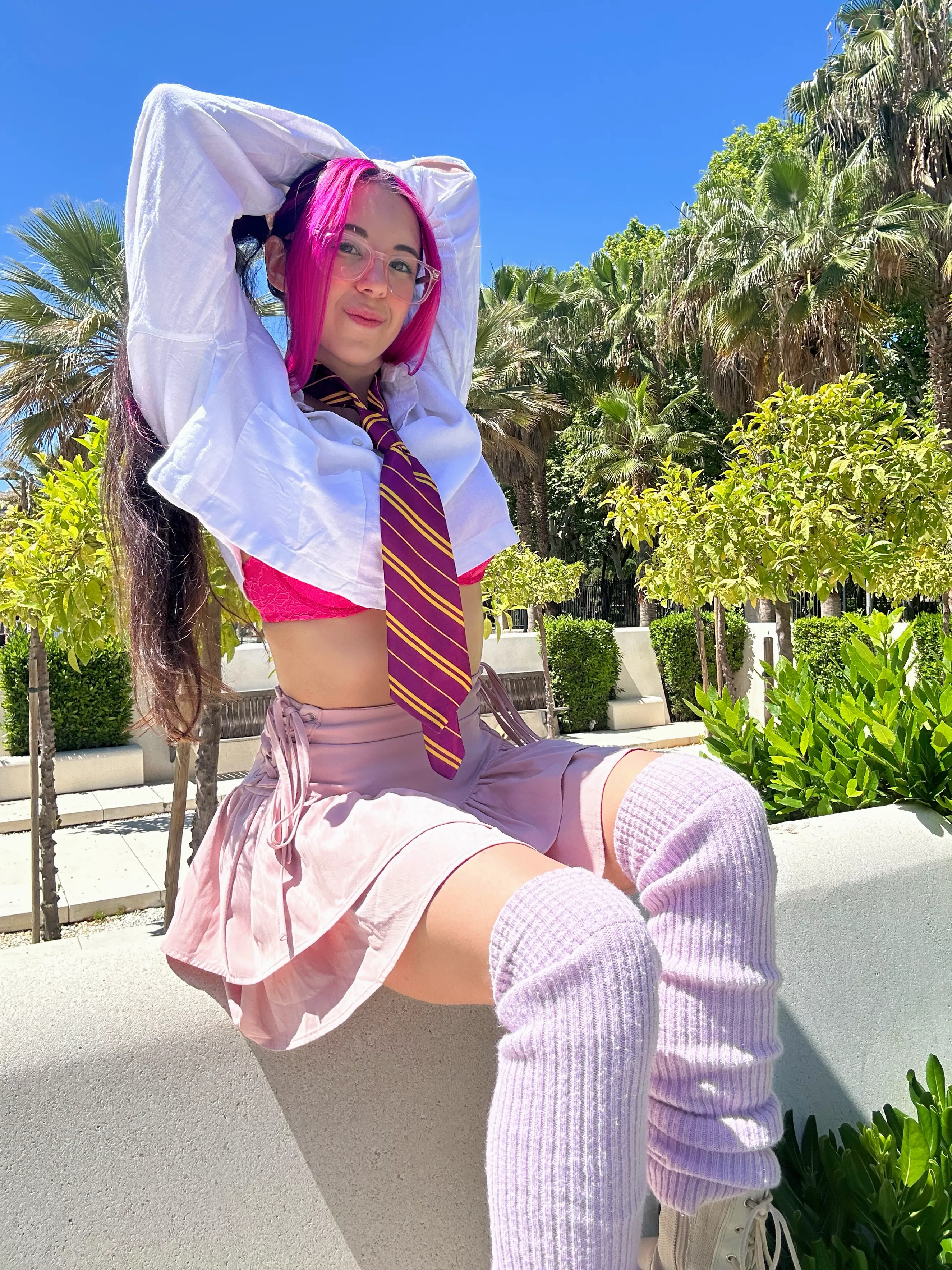 If staring was a crime, you'd be guilty as charged. posted by Underthescrubs