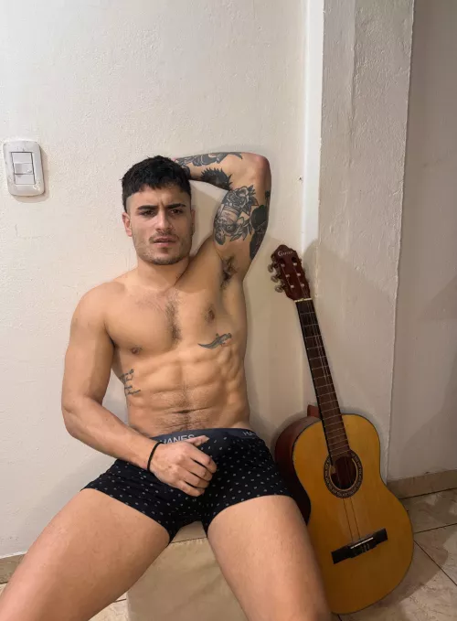 is your attention caught by my cockteasing abs? by OlieTheKing