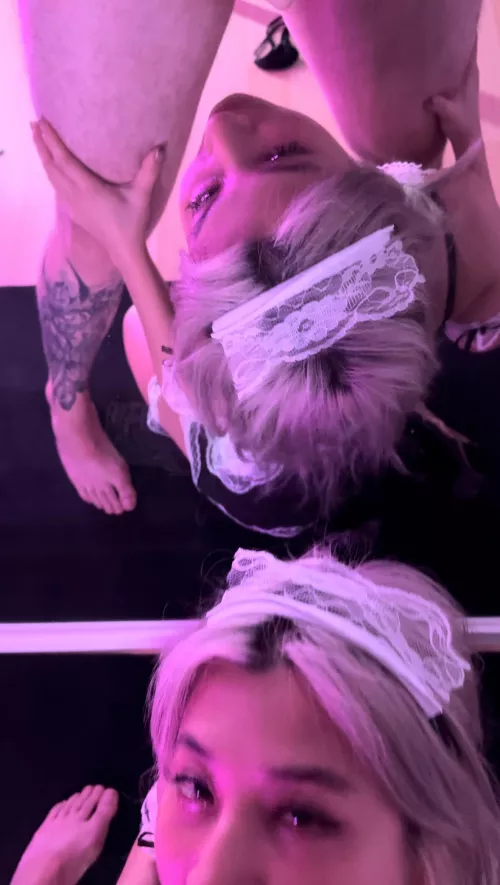 just a little slut looking at you begging for cum  by dopamine_baby