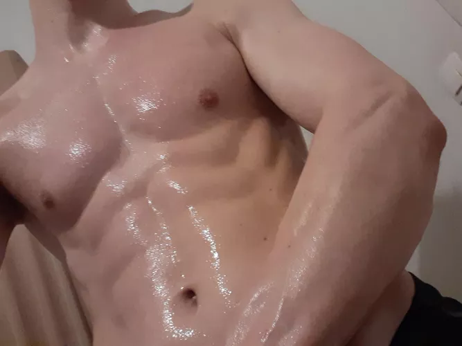 Just finished my workout! Wanna do cardio with me? by white_mouse_